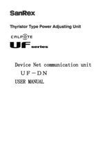 DeviceNet communication unit <single-phase/three-phase> User manual