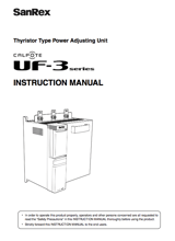High-performance UF3 series <three-phase> Instruction manual