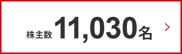 株主数 11,030名